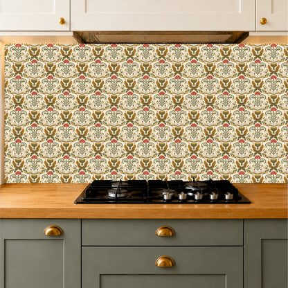 English Garden Tile Sticker