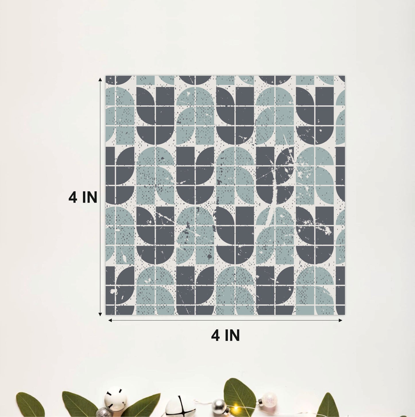 Scandinavian Arch Mosaic Tile Sticker