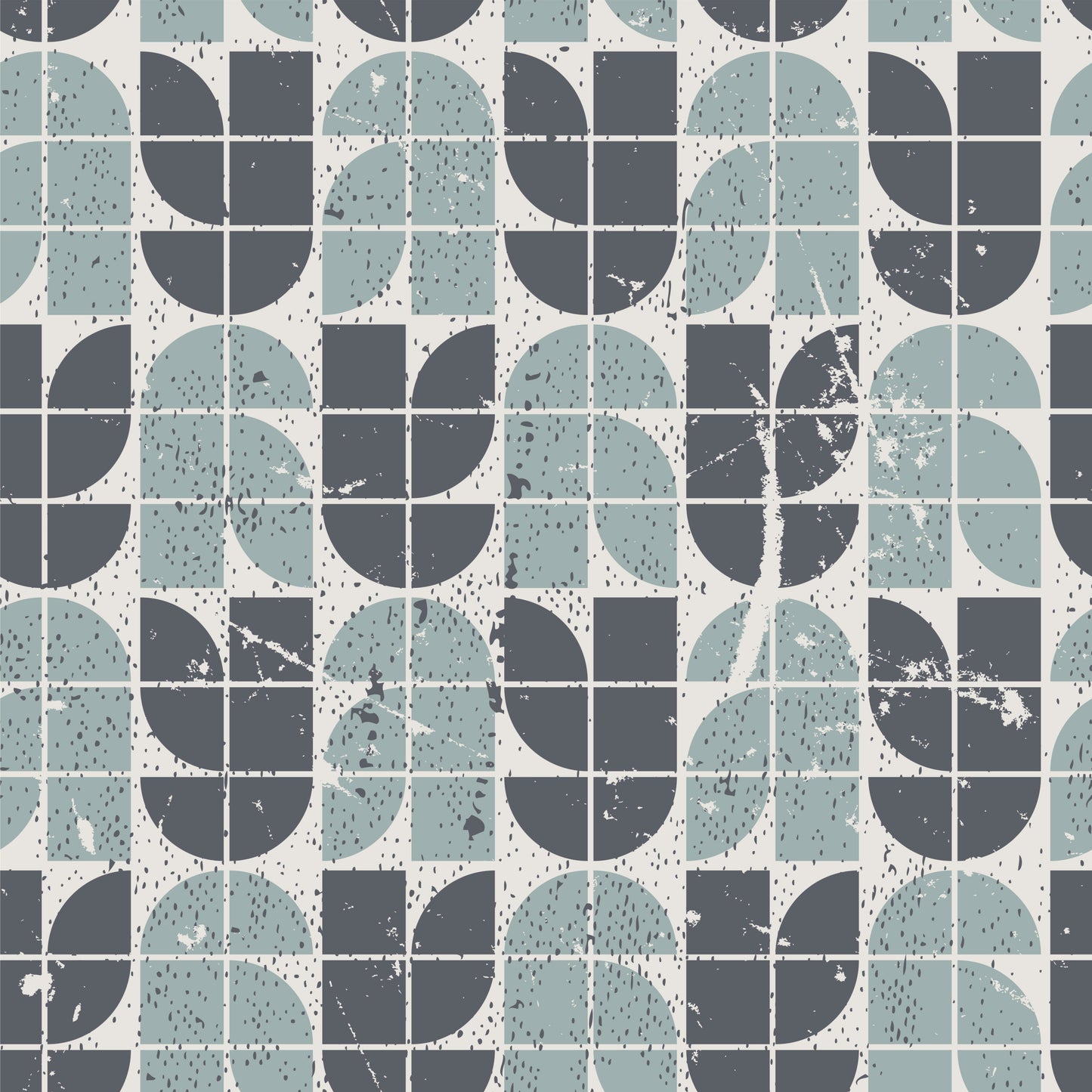 Scandinavian Arch Mosaic Tile Sticker