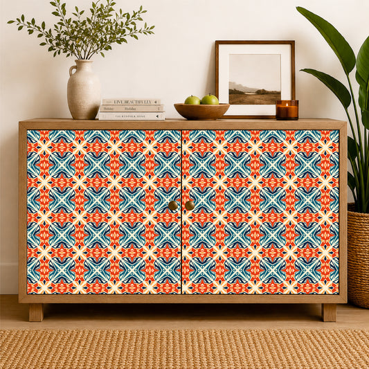 Cubist Mosaic Tile Sticker