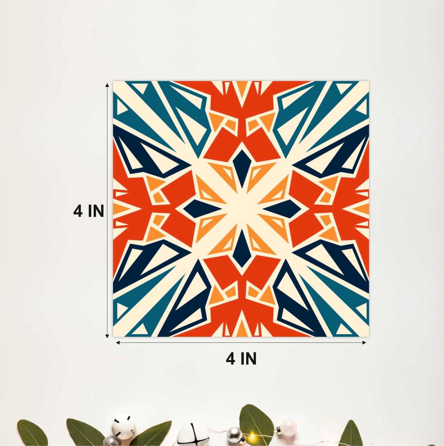 Cubist Mosaic Tile Sticker
