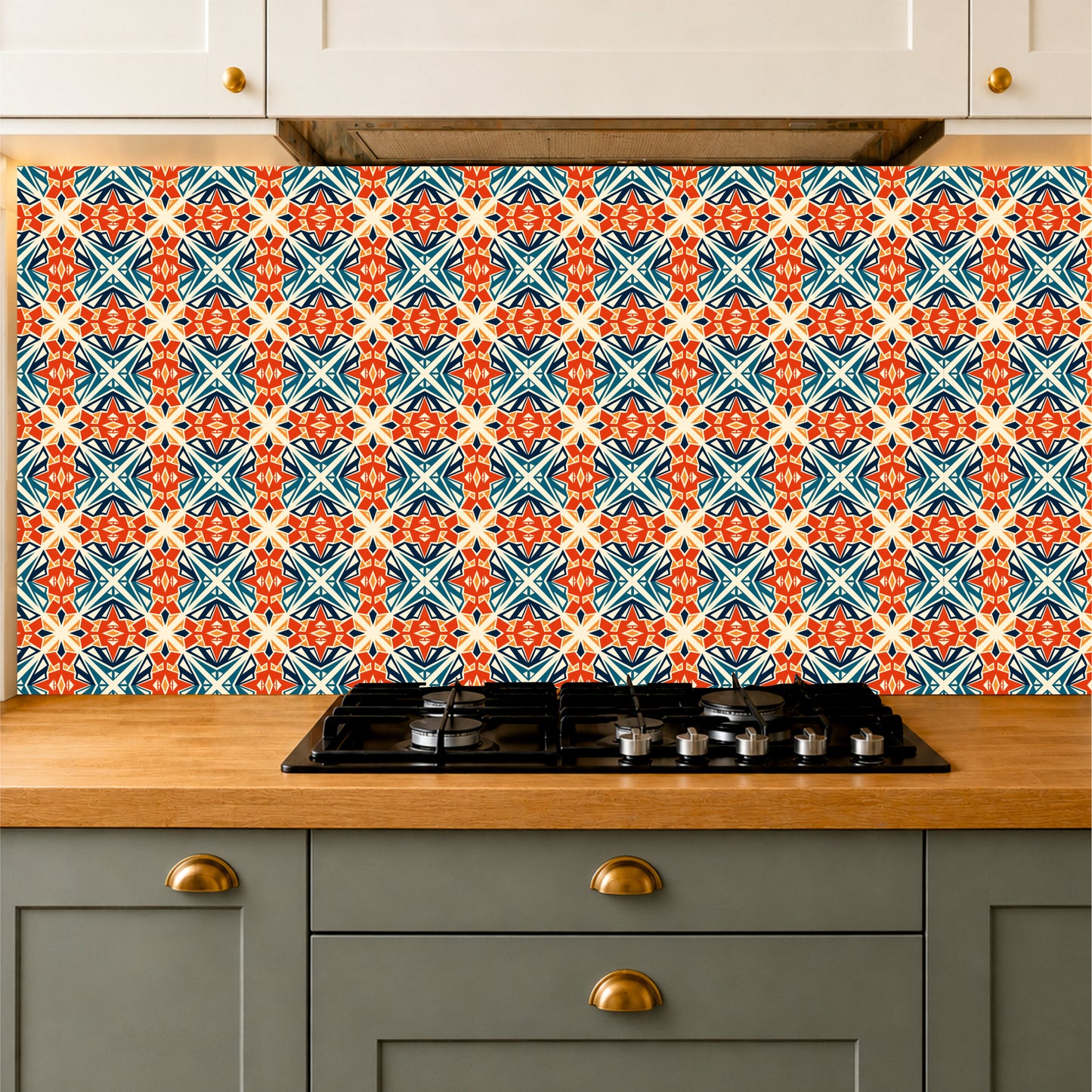 Cubist Mosaic Tile Sticker
