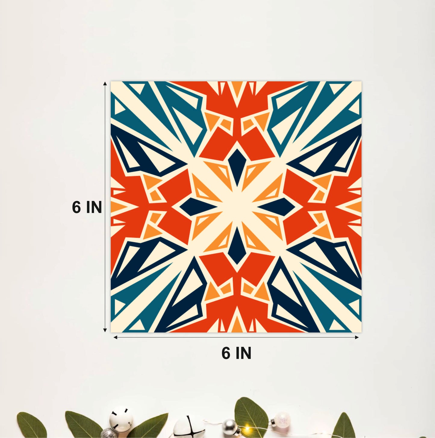 Cubist Mosaic Tile Sticker