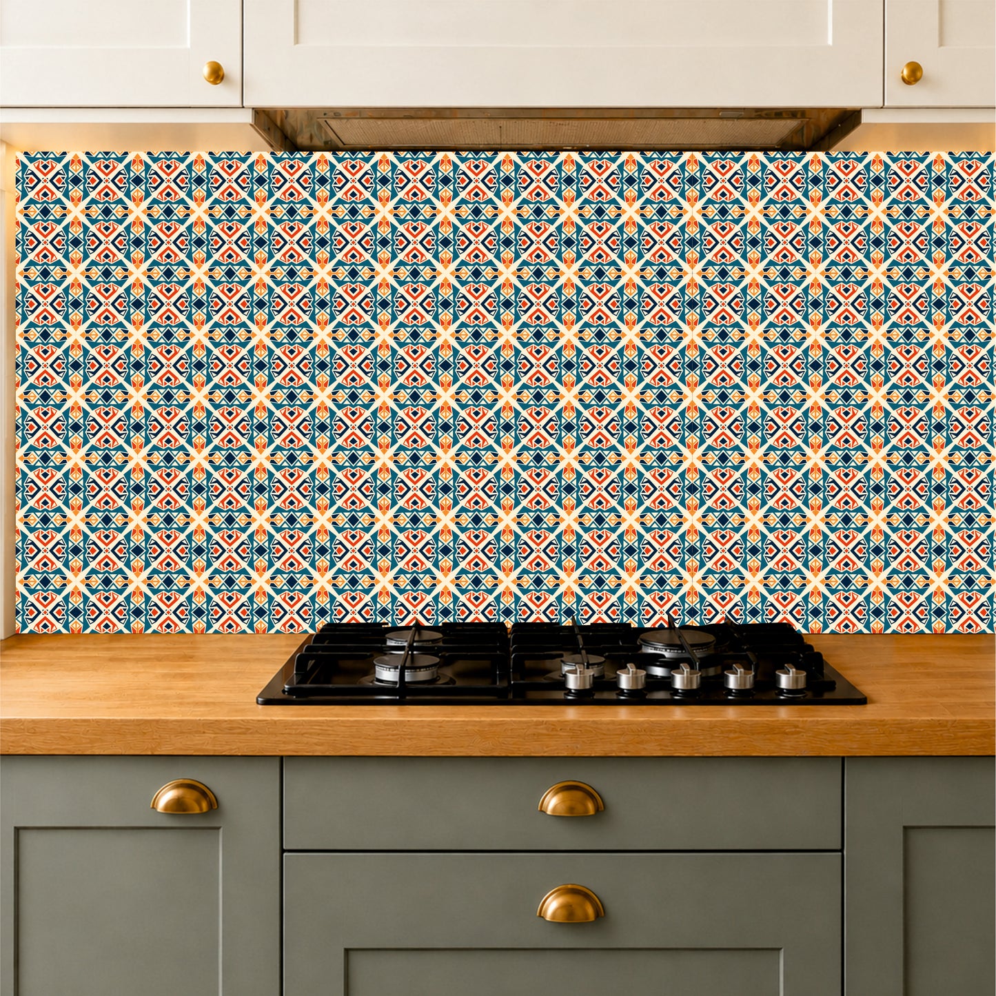 Modern Art Deco Tile Sticker
