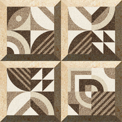 Contemporary Stone Pattern Tile Sticker