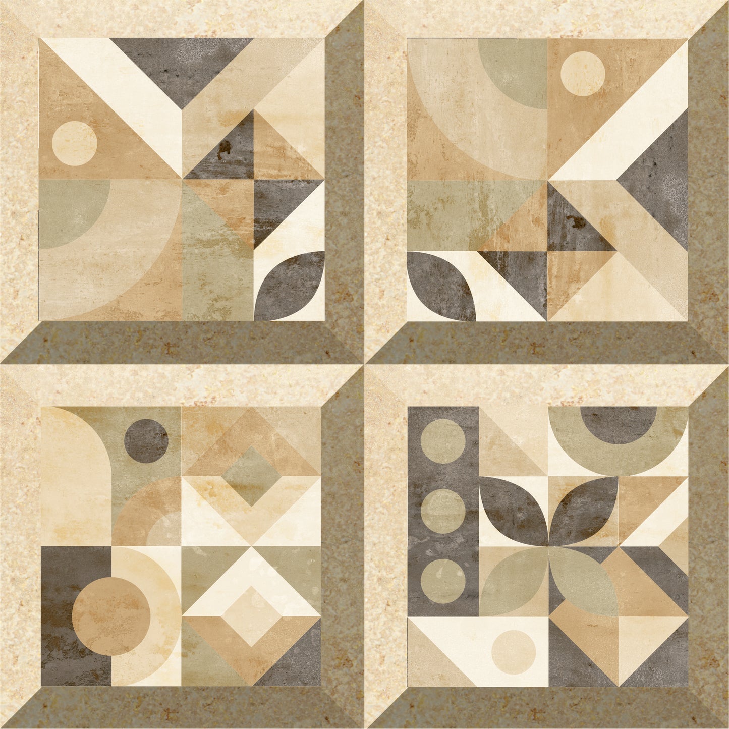 Modern Stone Texture Tile Sticker