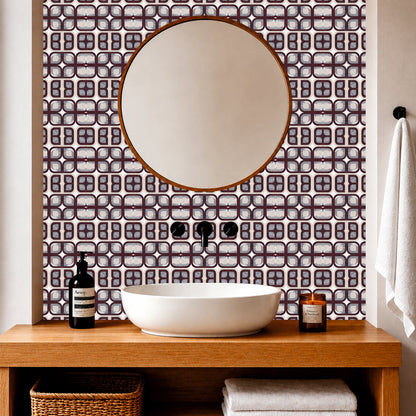 Mid-Century Mosaic Tile Sticker