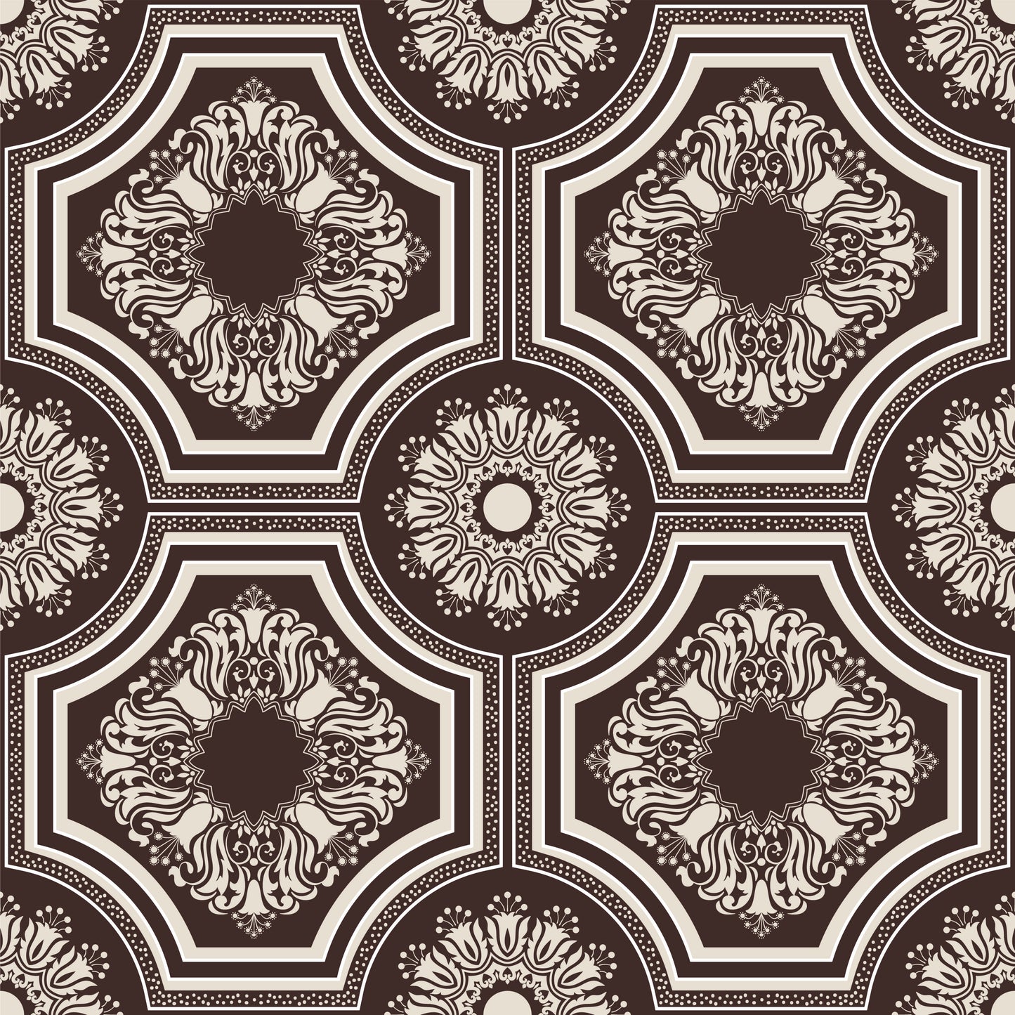 Vintage Victorian Tile Sticker