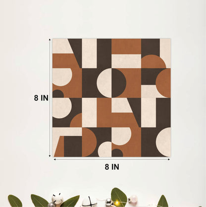 Mid-Century Geometric Tile Sticker