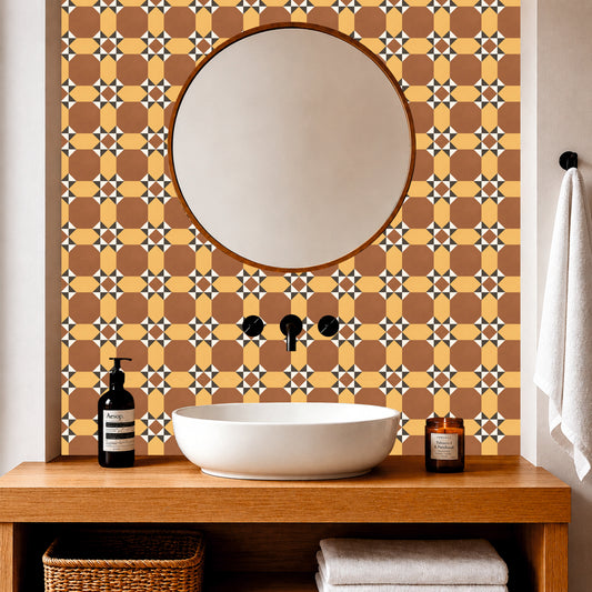 Mid-Century Modern Tile Sticker