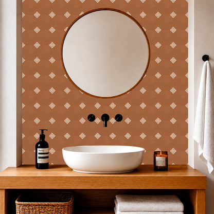 Terracotta Heritage Tile Sticker