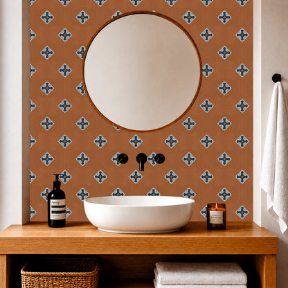 Mediterranean Terracotta Tile Sticker