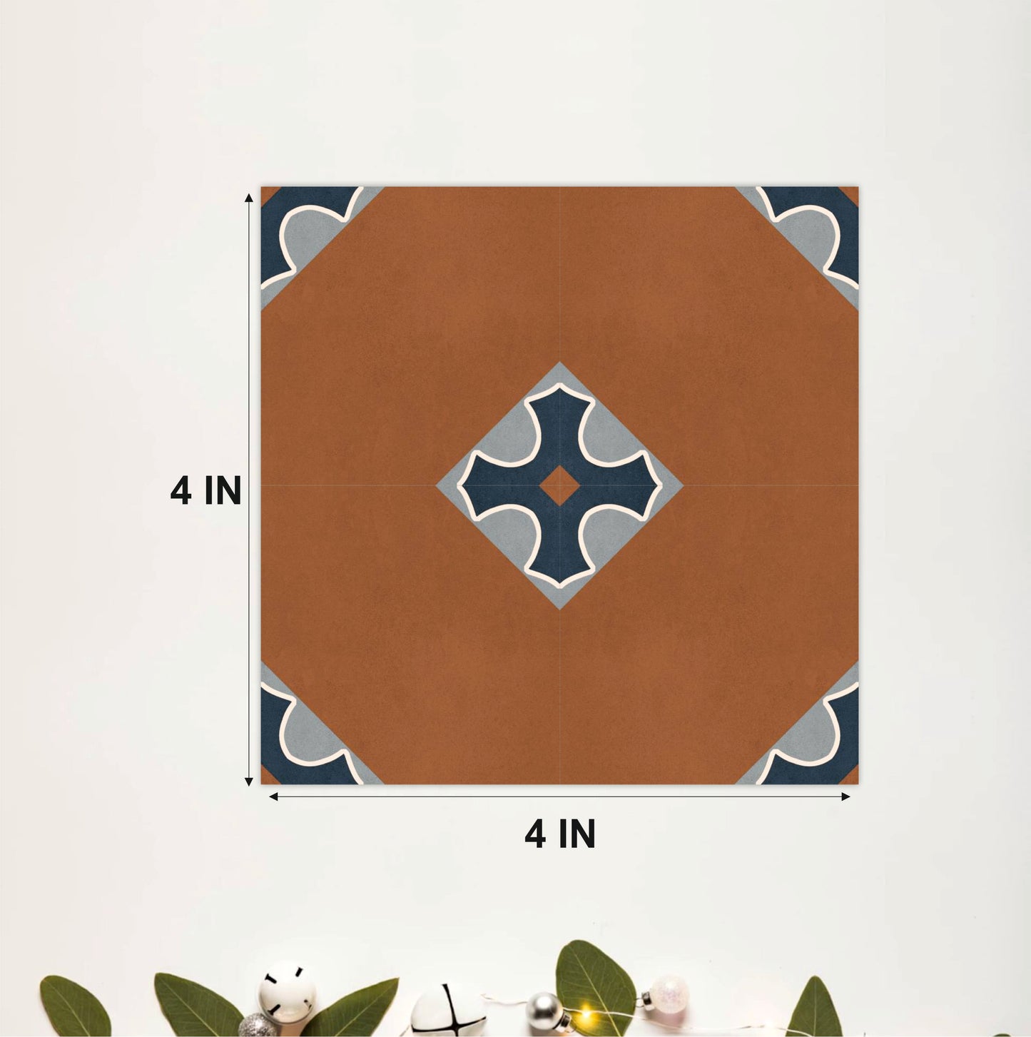 Mediterranean Terracotta Tile Sticker