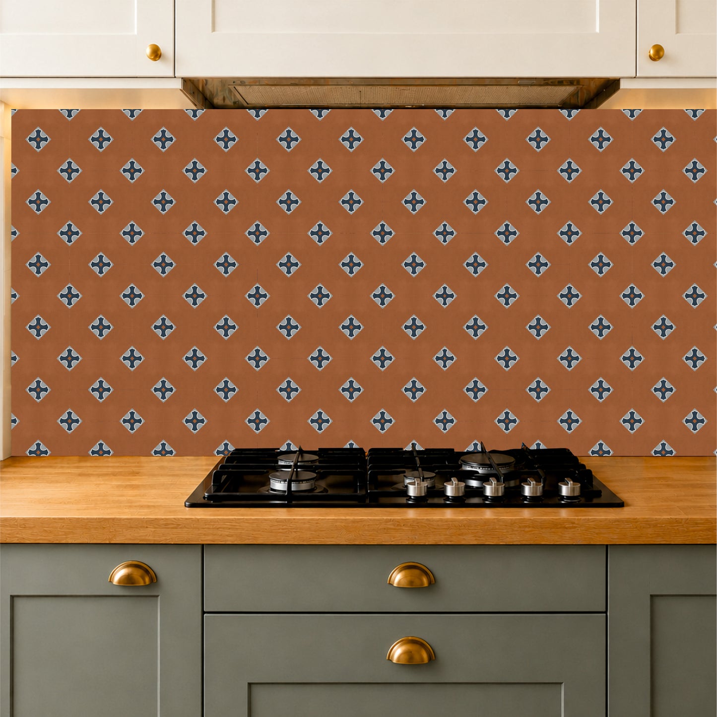 Mediterranean Terracotta Tile Sticker