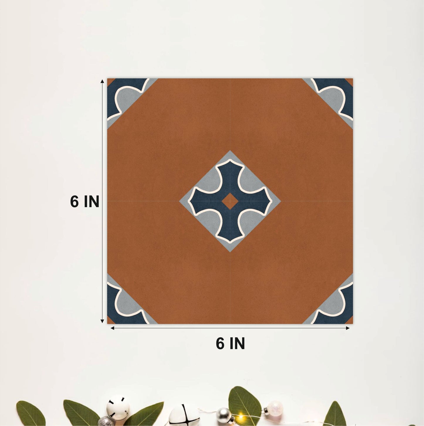 Mediterranean Terracotta Tile Sticker