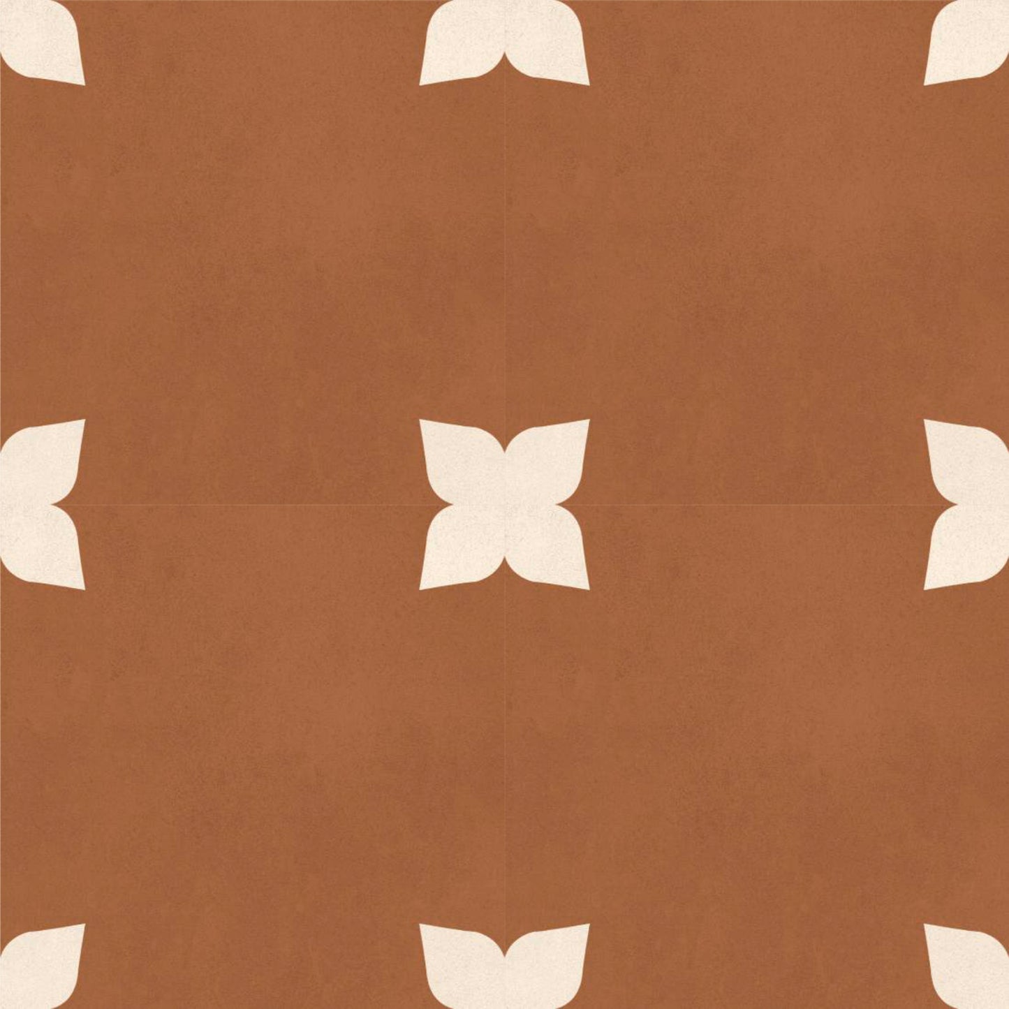 Earth Tone Petal Tile Sticker