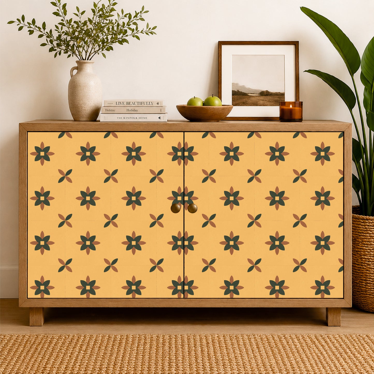 Tuscan Wildflower Tile Sticker