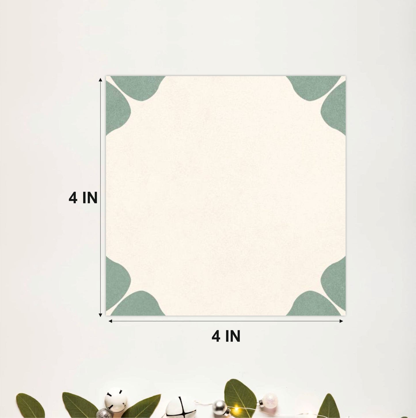 Scandinavian Floral Tile Sticker