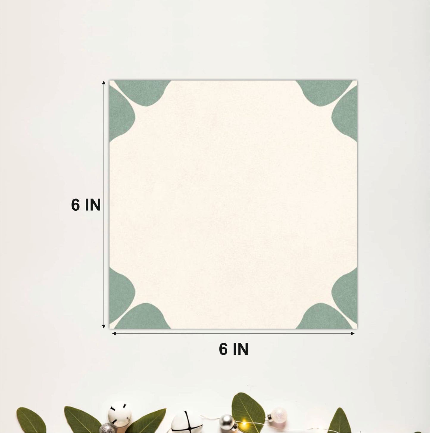 Scandinavian Floral Tile Sticker
