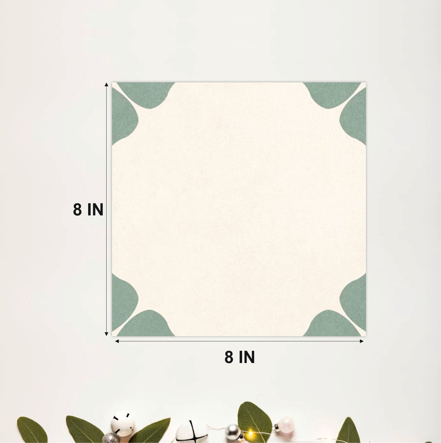 Scandinavian Floral Tile Sticker