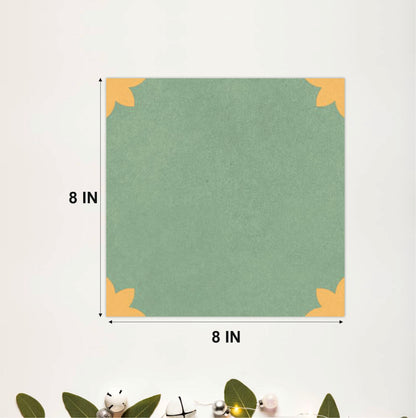 Scandinavian Botanical Tile Sticker
