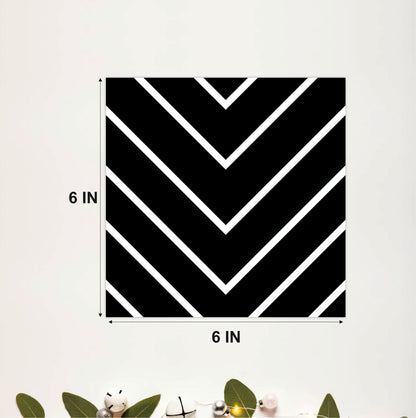 Minimalist Chevron Tile Sticker