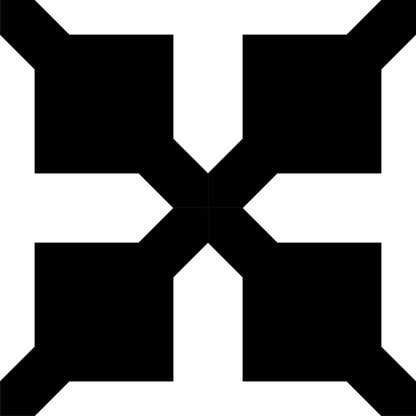 Monochrome Geometric Tile Sticker