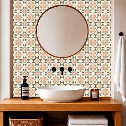 Olive Terracotta Tile Sticker