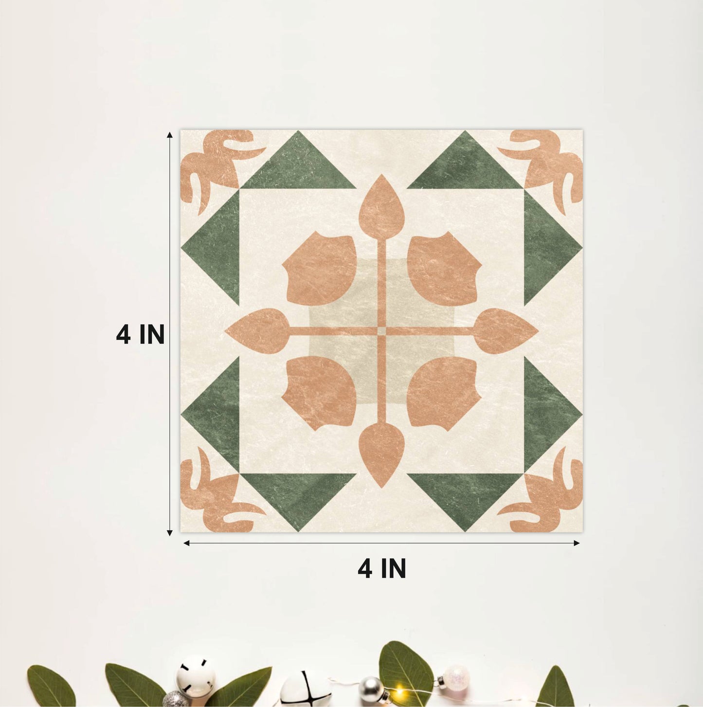 Olive Terracotta Tile Sticker