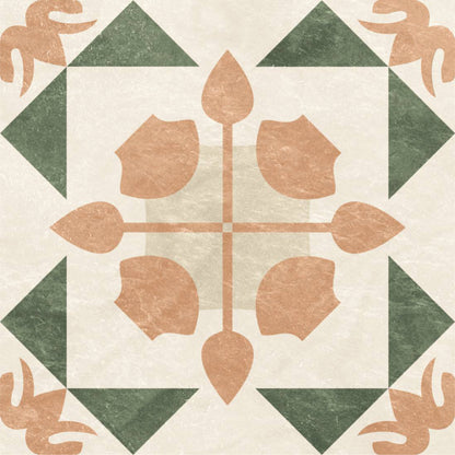 Olive Terracotta Tile Sticker