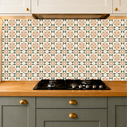 Olive Terracotta Tile Sticker
