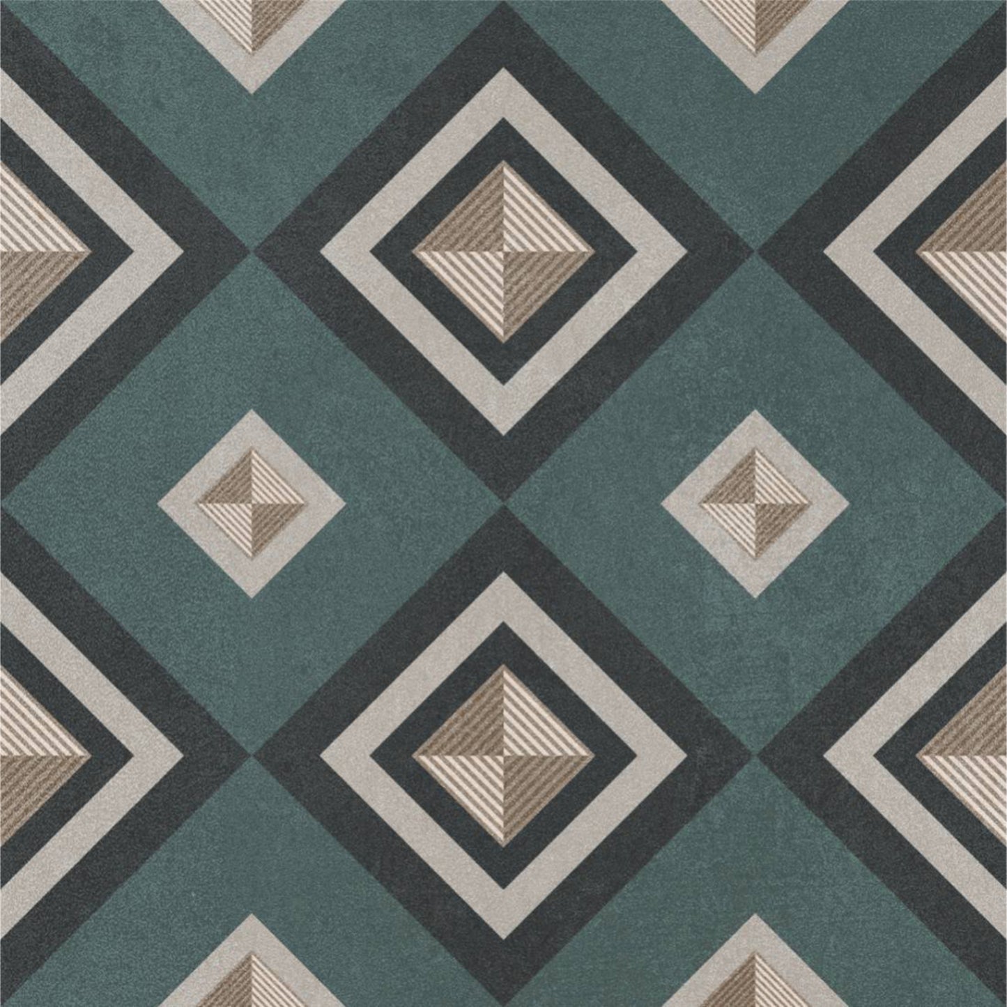 Slate Diamond Mosaic Tile Sticker