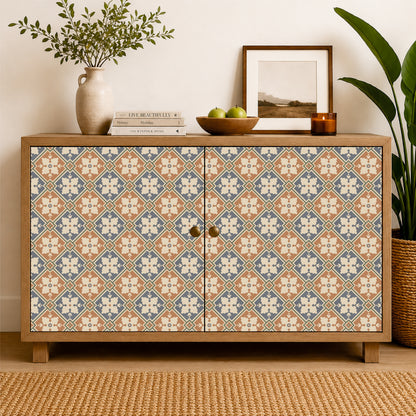 Vintage Diamond Trellis Tile Sticker