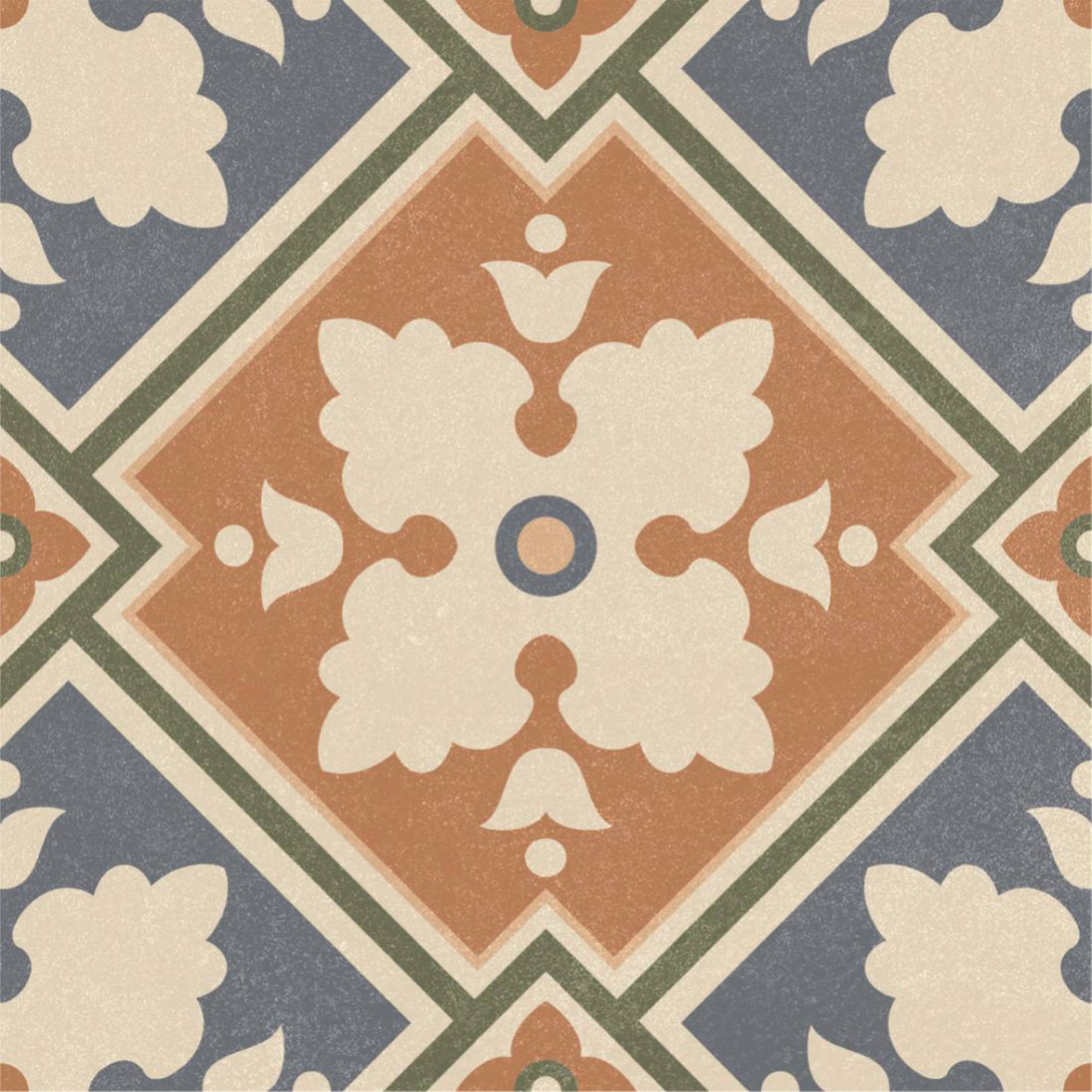 Vintage Diamond Trellis Tile Sticker