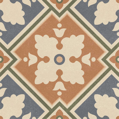 Vintage Diamond Trellis Tile Sticker