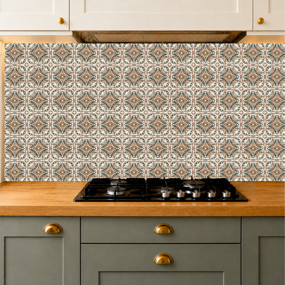 Mediterranean Arabesque Tile Sticker