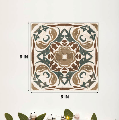 Mediterranean Arabesque Tile Sticker
