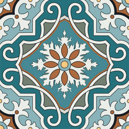 Classic Mediterranean Mosaic Tile Sticker