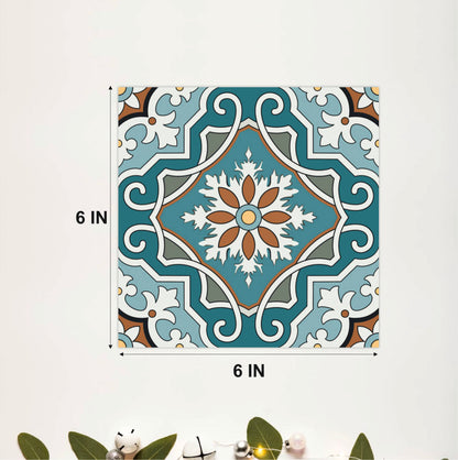 Classic Mediterranean Mosaic Tile Sticker