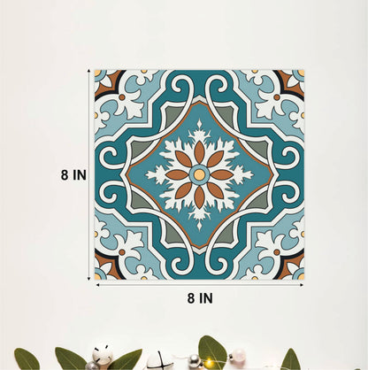 Classic Mediterranean Mosaic Tile Sticker