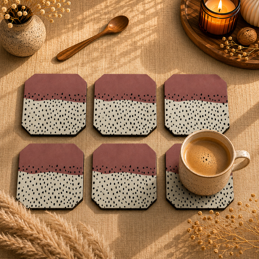 Terracotta Speckle Coaster