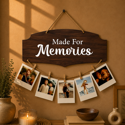 Made For Memories Dark Walnut Photo Hanging
