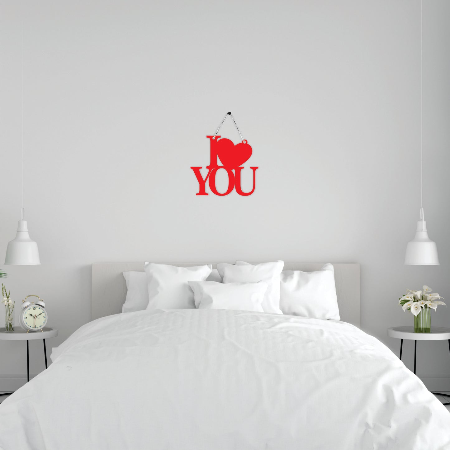 I Love You Heart Wall Hanging