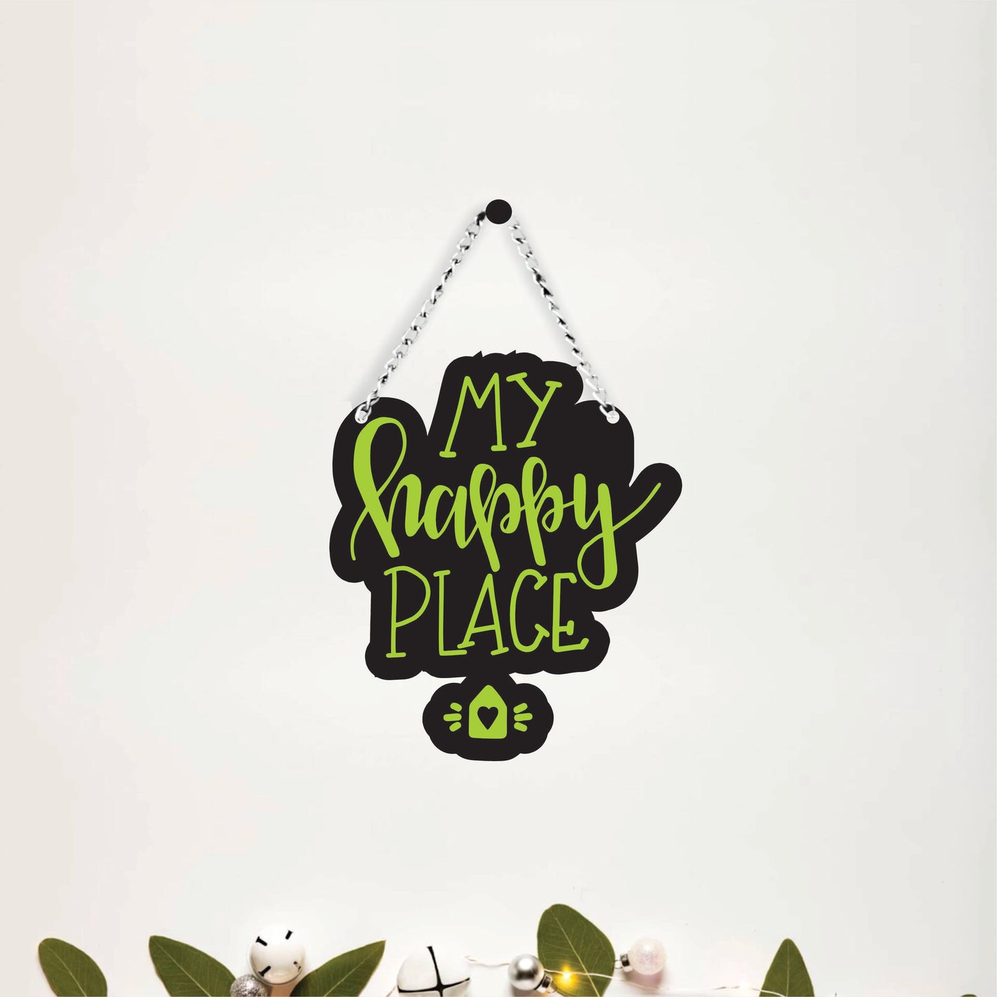 My Happy Place Gaming Wall Hanging