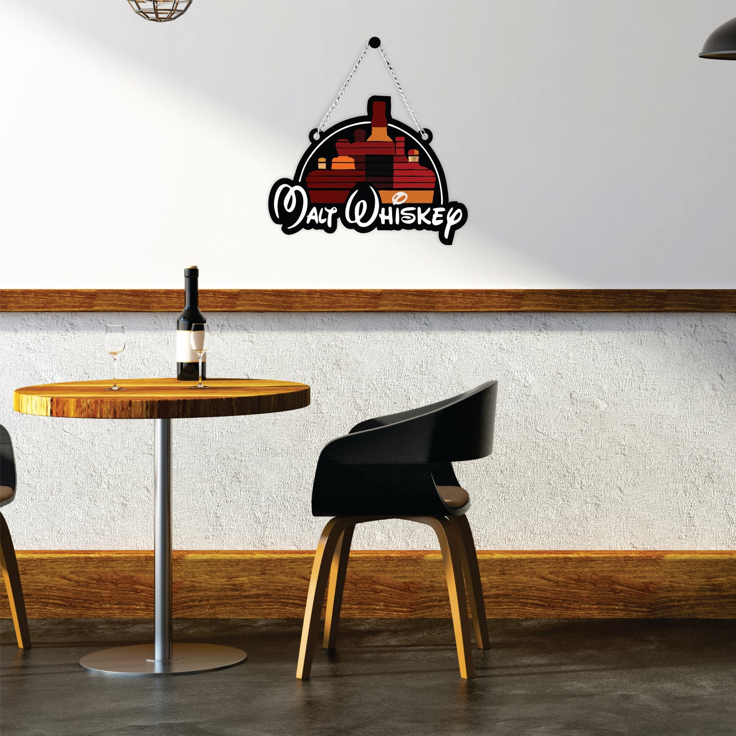 Daaru Aur Whiskey Funny Wall Hanging