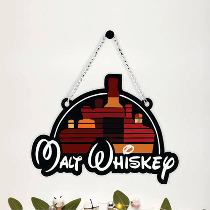 Daaru Aur Whiskey Funny Wall Hanging