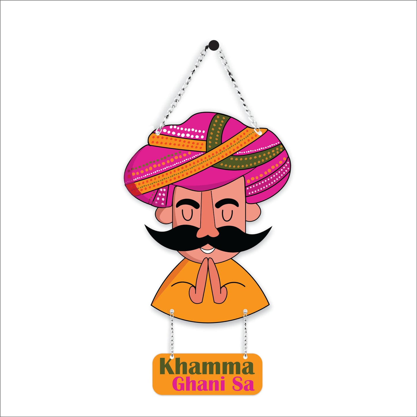 Khamma Ghani Sa Rajasthani Wall Hanging