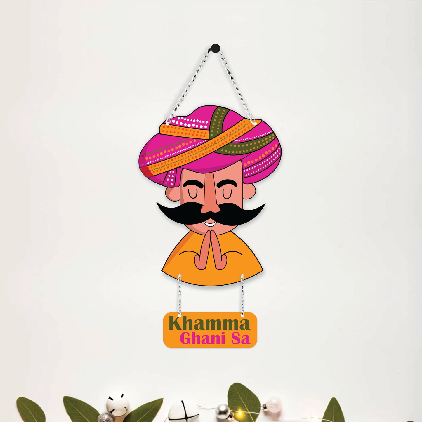 Khamma Ghani Sa Rajasthani Wall Hanging