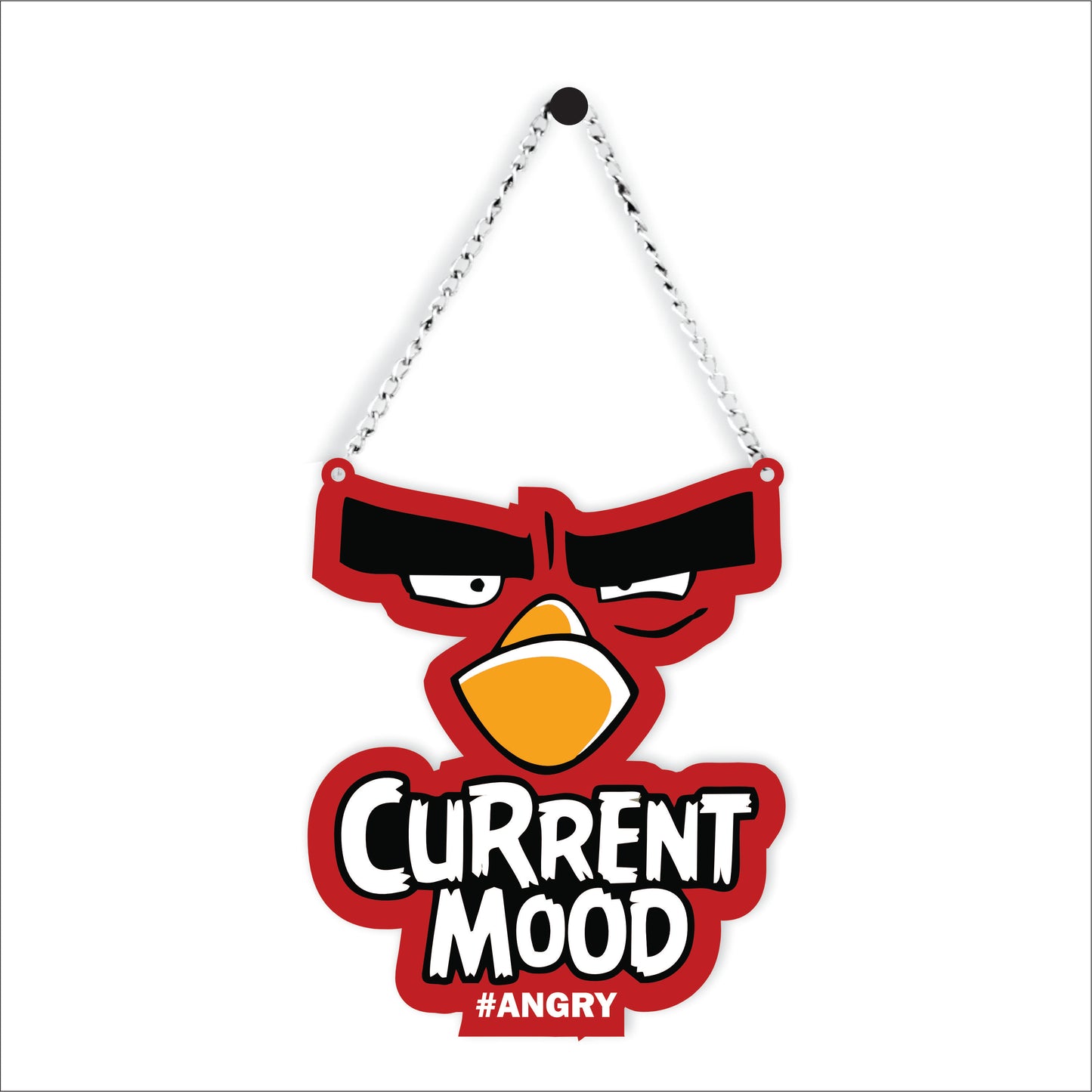 Current Mood Angry Bird Wall Hanging