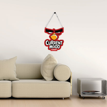 Current Mood Angry Bird Wall Hanging
